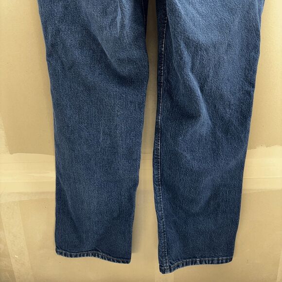 Wrangler Jeans Mens 34x30 Blue Denim Slim Fit Western Cowboy 36MWZPD Pants - Picture 3 of 8